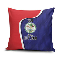 Belize Independence Day Pillow Cover Since 1981 September 21 - Wonder Print Shop