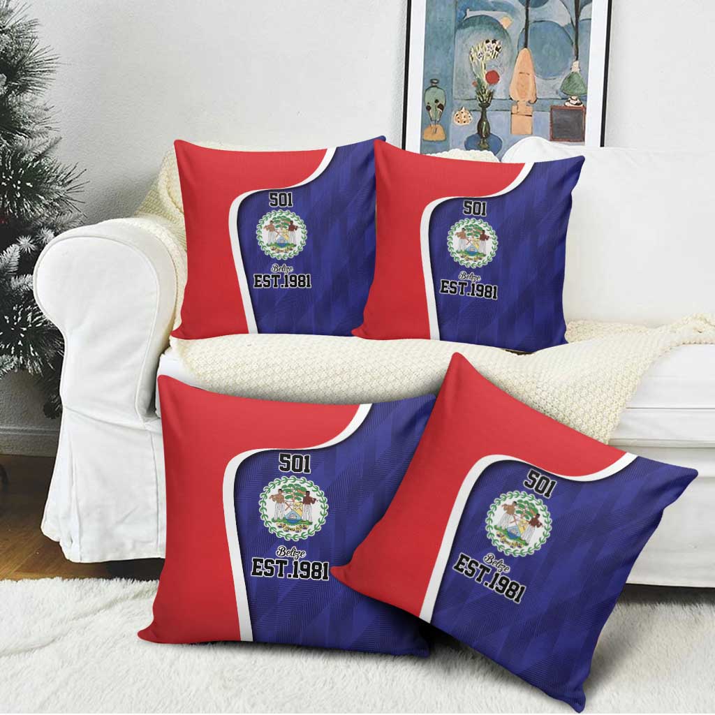 Belize Independence Day Pillow Cover Since 1981 September 21 - Wonder Print Shop