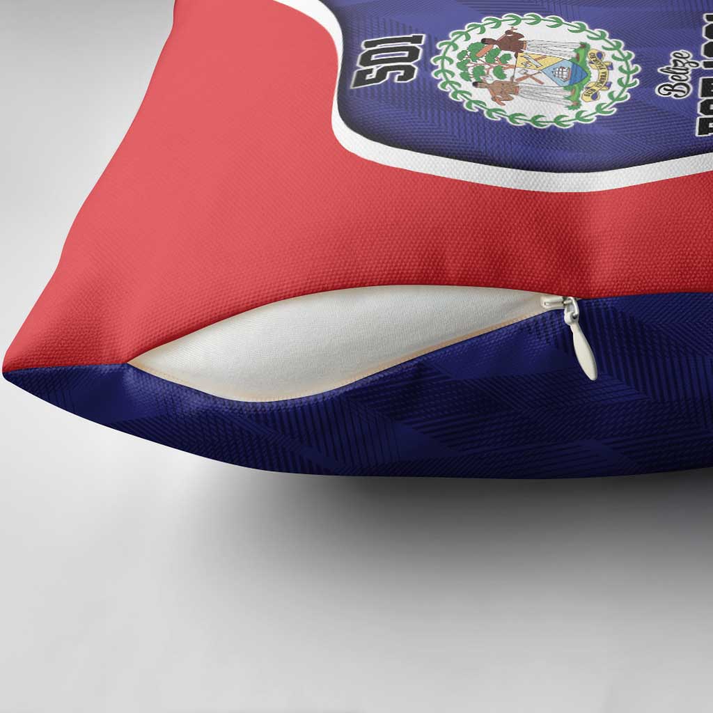 Belize Independence Day Pillow Cover Since 1981 September 21 - Wonder Print Shop