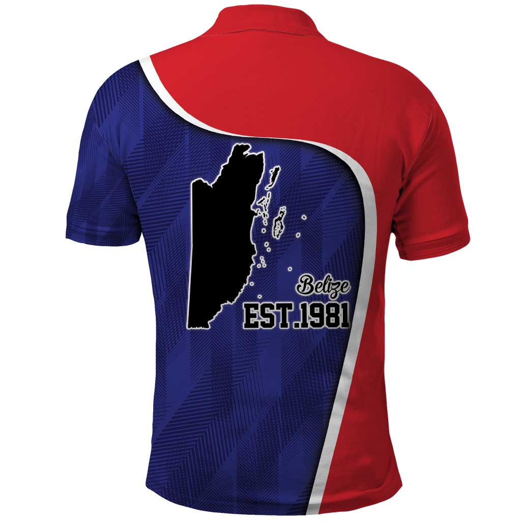 Belize Independence Day Polo Shirt Since 1981 September 21 - Wonder Print Shop