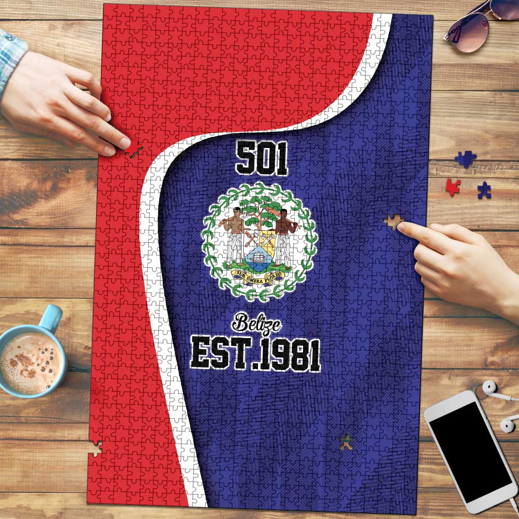 Belize Independence Day Puzzle Since 1981 September 21 - Wonder Print Shop