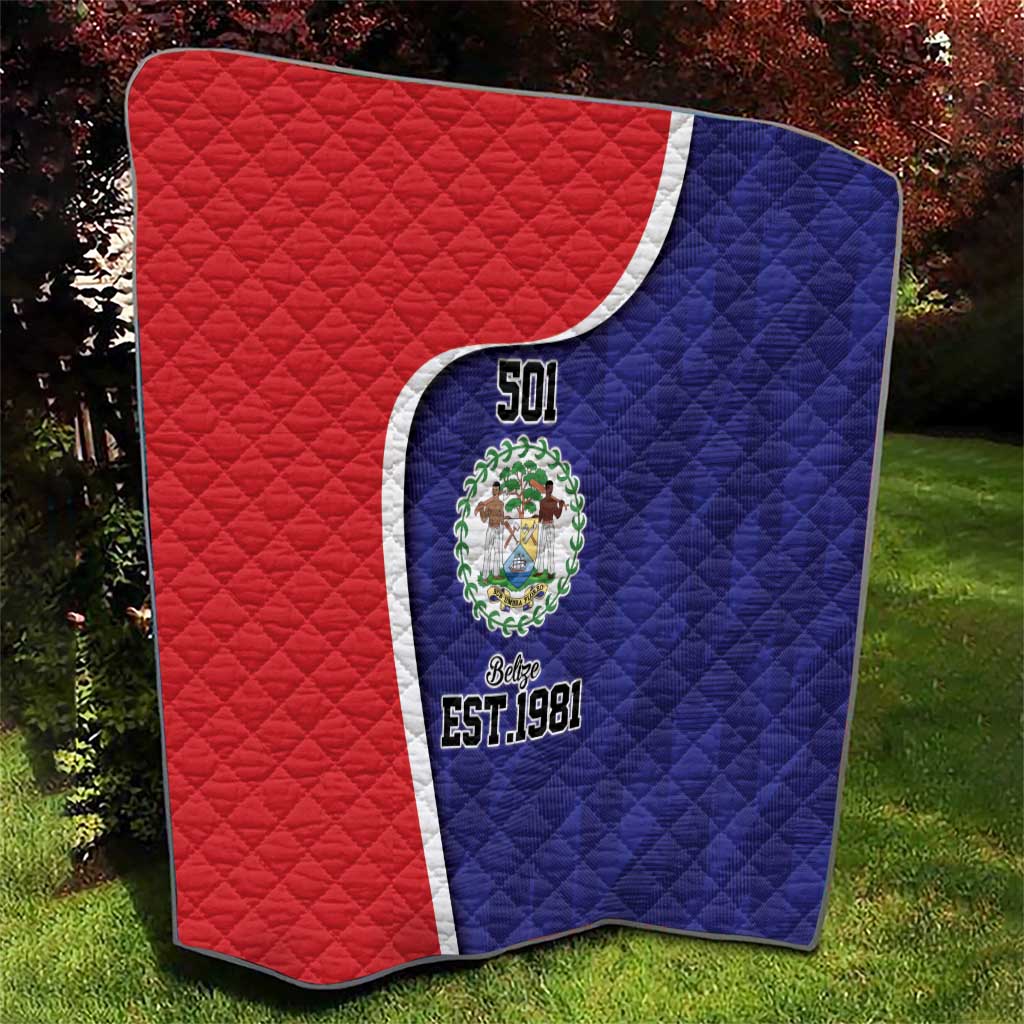 Belize Independence Day Quilt Since 1981 September 21 - Wonder Print Shop