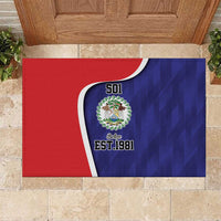 Belize Independence Day Rubber Doormat Since 1981 September 21 - Wonder Print Shop