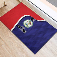 Belize Independence Day Rubber Doormat Since 1981 September 21 - Wonder Print Shop