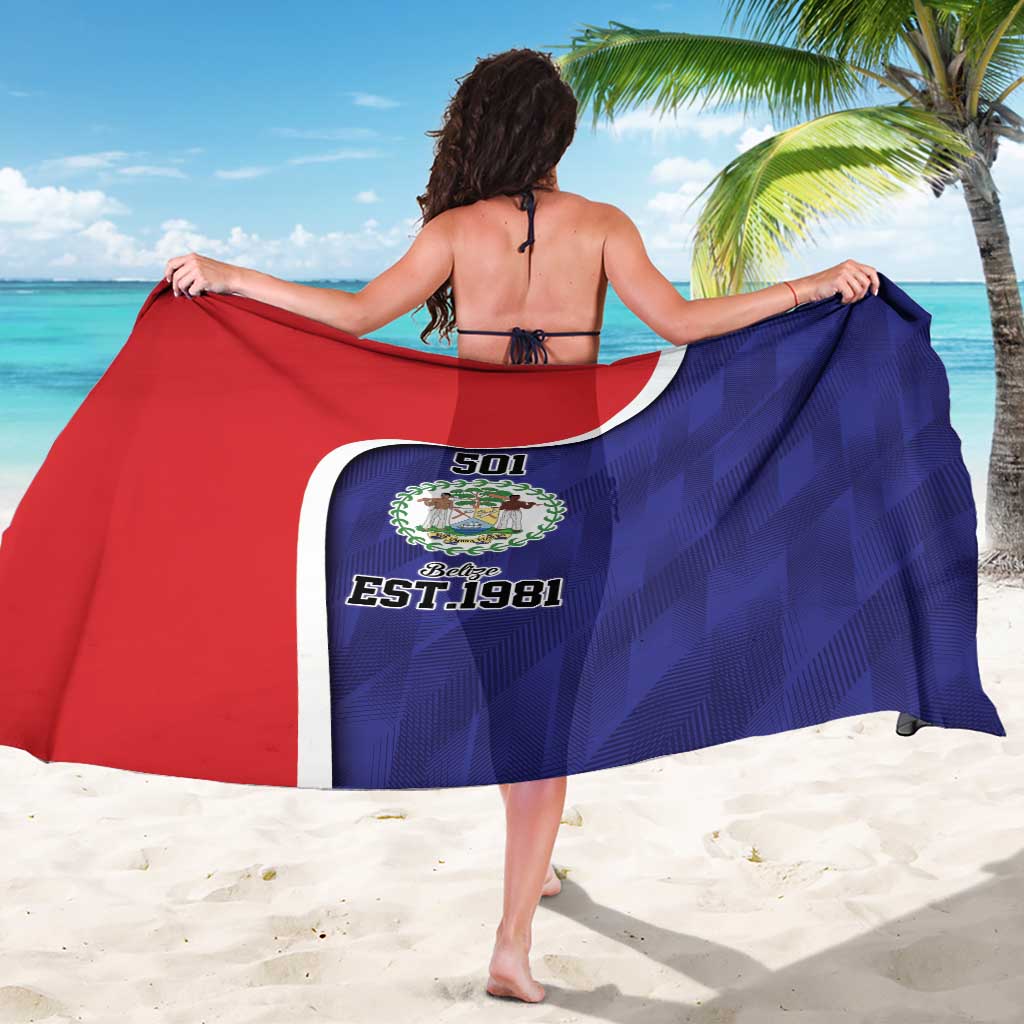 Belize Independence Day Sarong Since 1981 September 21 - Wonder Print Shop