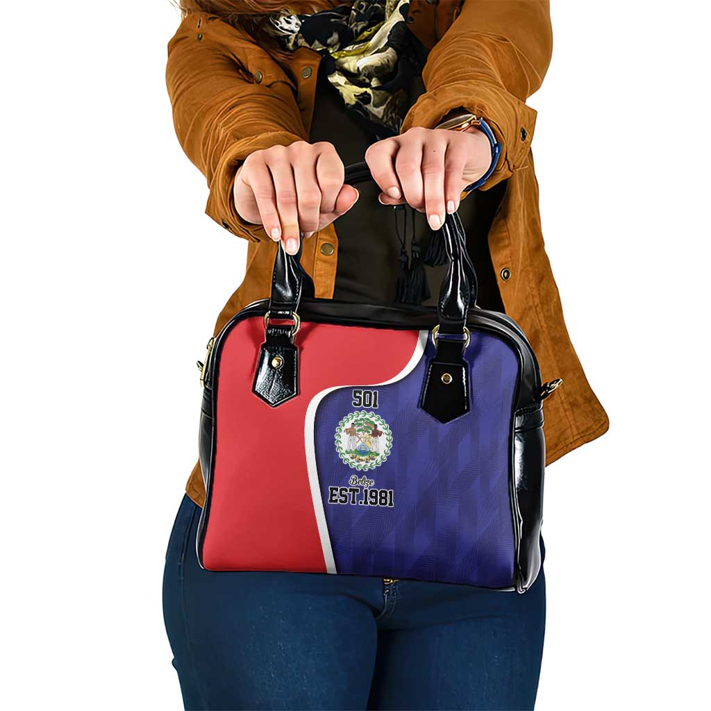 Belize Independence Day Shoulder Handbag Since 1981 September 21 - Wonder Print Shop