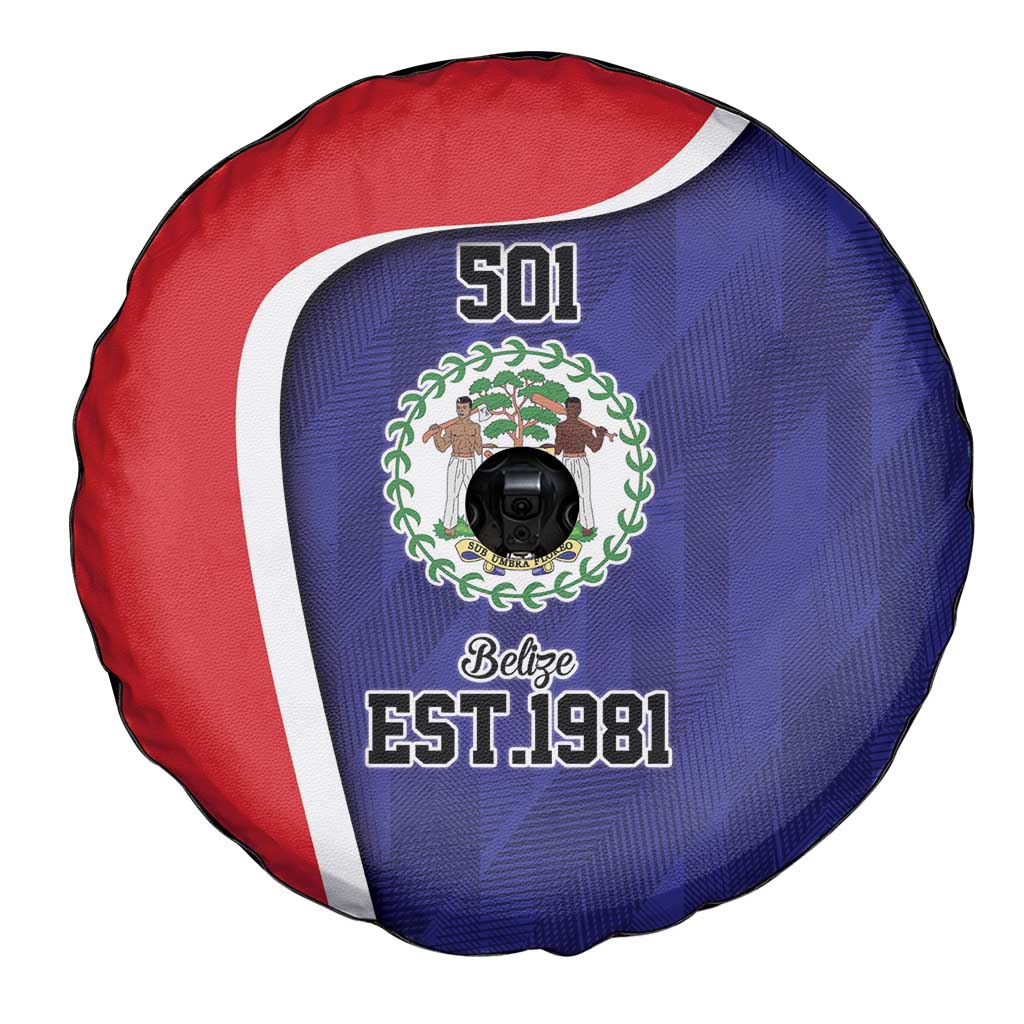 Belize Independence Day Spare Tire Cover Since 1981 September 21 - Wonder Print Shop