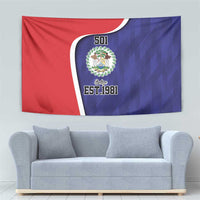 Belize Independence Day Tapestry Since 1981 September 21 - Wonder Print Shop