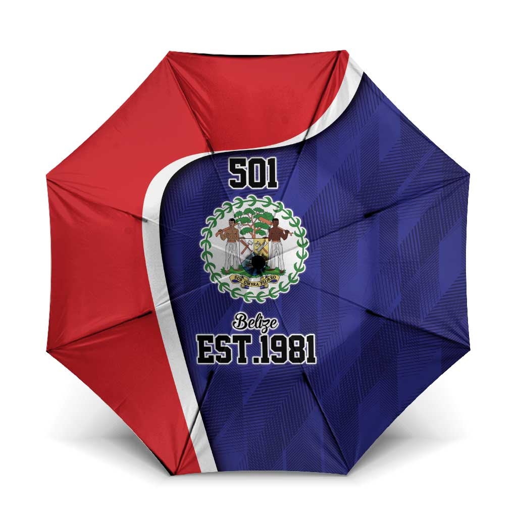 Belize Independence Day Umbrella Since 1981 September 21 - Wonder Print Shop