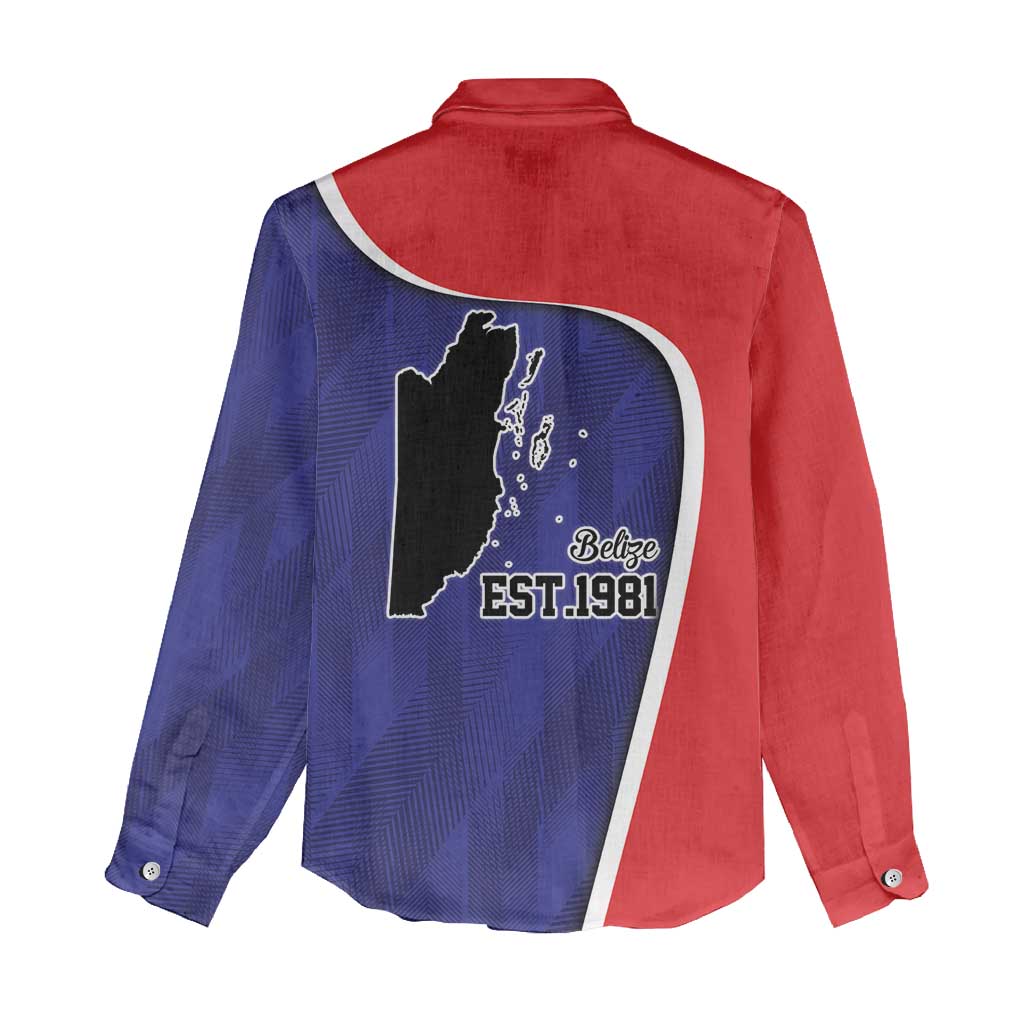 Belize Independence Day Women Casual Shirt Since 1981 September 21 - Wonder Print Shop