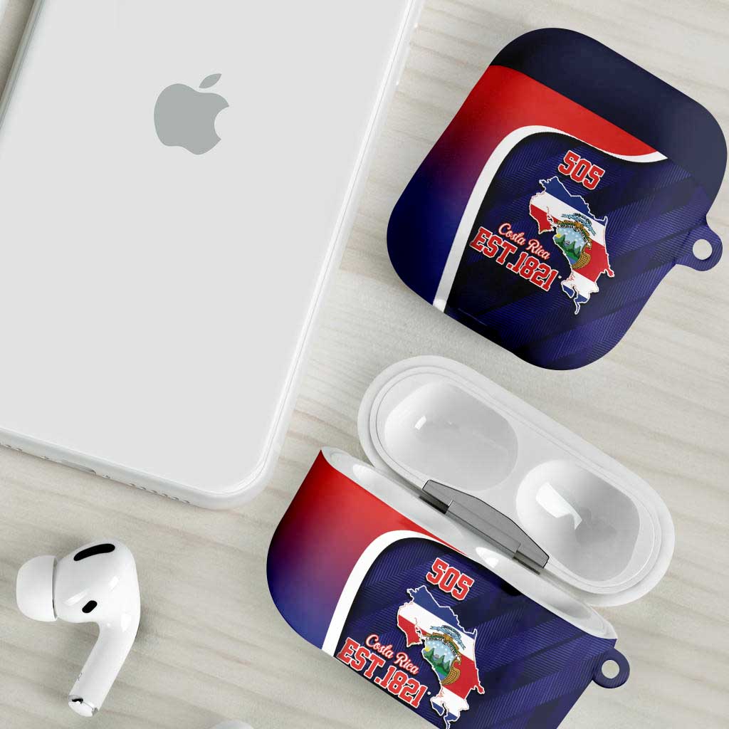 Costa Rica Independence Day AirPods Case Since 1821 September 15 - Wonder Print Shop