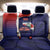 Costa Rica Independence Day Back Car Seat Cover Since 1821 September 15 - Wonder Print Shop