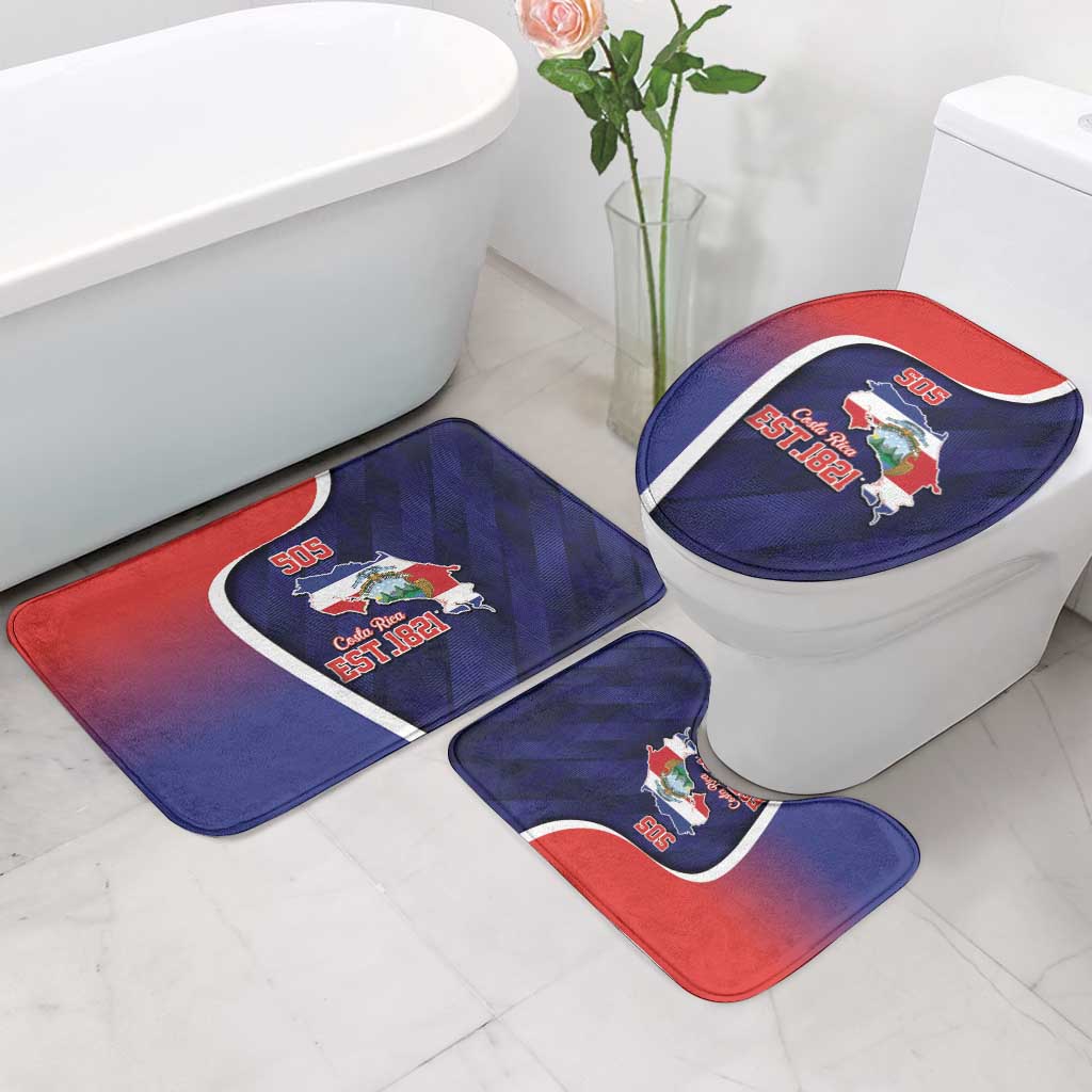 Costa Rica Independence Day Bathroom Set Since 1821 September 15 - Wonder Print Shop