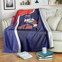 Costa Rica Independence Day Blanket Since 1821 September 15 - Wonder Print Shop
