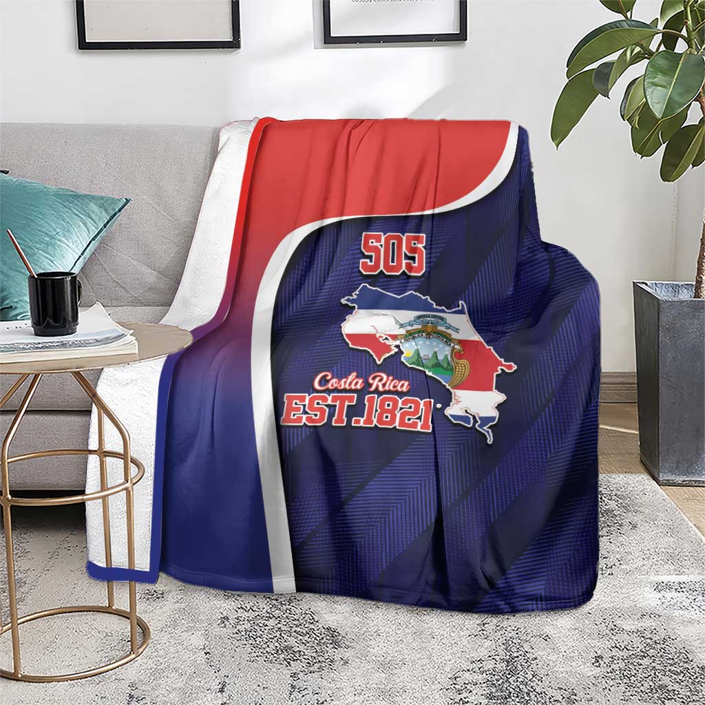 Costa Rica Independence Day Blanket Since 1821 September 15 - Wonder Print Shop