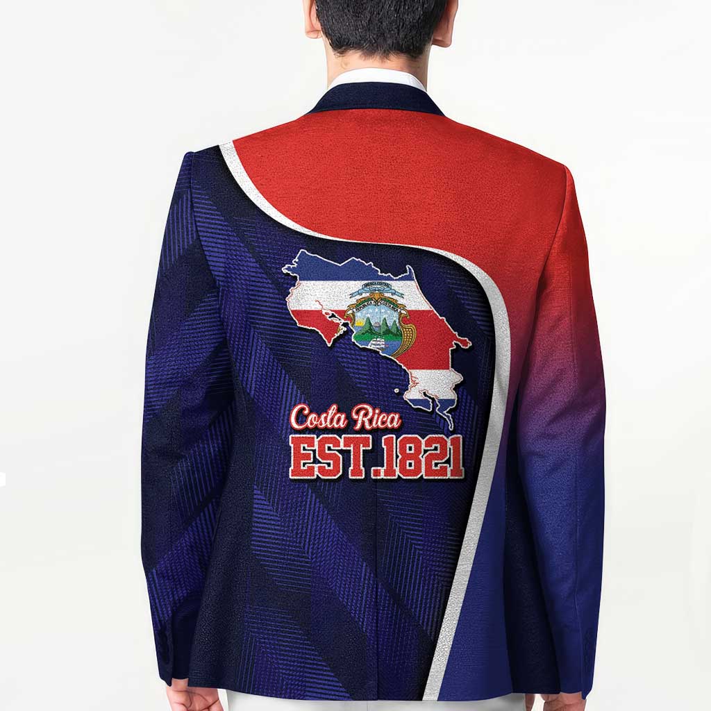 Costa Rica Independence Day Blazer Since 1821 September 15 - Wonder Print Shop