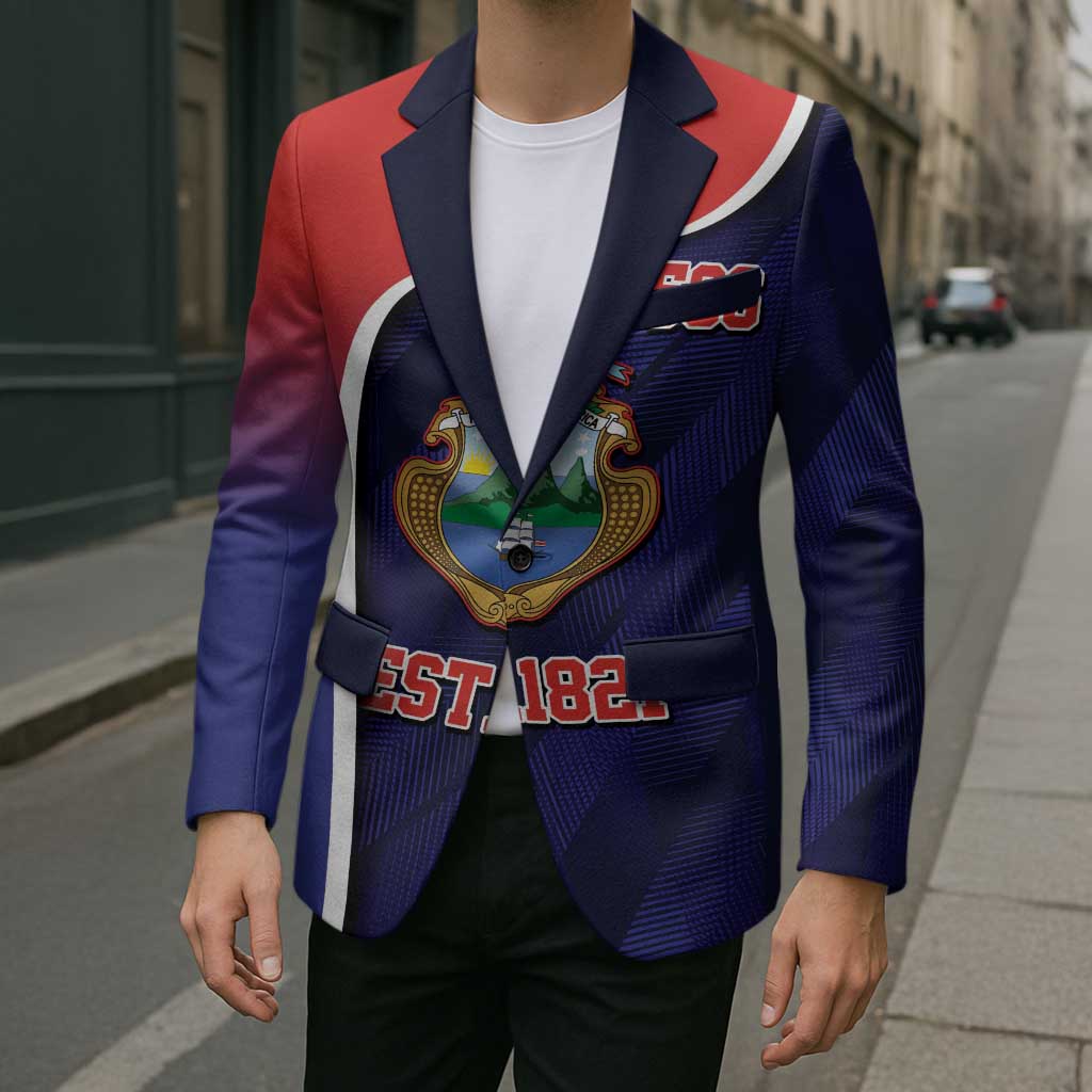 Costa Rica Independence Day Blazer Since 1821 September 15 - Wonder Print Shop