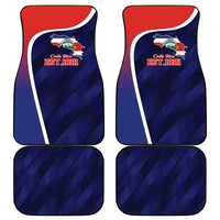 Costa Rica Independence Day Car Mats Since 1821 September 15 - Wonder Print Shop