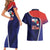 Costa Rica Independence Day Couples Matching Short Sleeve Bodycon Dress and Hawaiian Shirt Since 1821 September 15 - Wonder Print Shop