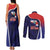 Costa Rica Independence Day Couples Matching Tank Maxi Dress and Long Sleeve Button Shirt Since 1821 September 15 - Wonder Print Shop