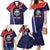 Costa Rica Independence Day Family Matching Mermaid Dress and Hawaiian Shirt Since 1821 September 15 - Wonder Print Shop