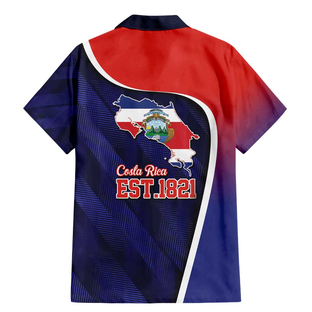 Costa Rica Independence Day Family Matching Mermaid Dress and Hawaiian Shirt Since 1821 September 15 - Wonder Print Shop