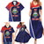 Costa Rica Independence Day Family Matching Summer Maxi Dress and Hawaiian Shirt Since 1821 September 15 - Wonder Print Shop