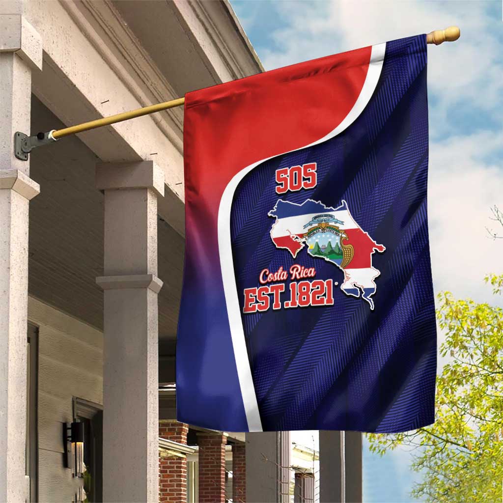 Costa Rica Independence Day Garden Flag Since 1821 September 15 - Wonder Print Shop