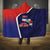 Costa Rica Independence Day Hooded Blanket Since 1821 September 15 - Wonder Print Shop
