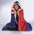 Costa Rica Independence Day Hooded Blanket Since 1821 September 15 - Wonder Print Shop