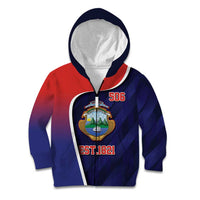 Costa Rica Independence Day Kid Hoodie Since 1821 September 15 - Wonder Print Shop