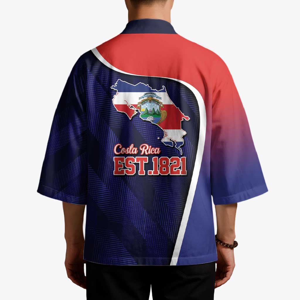 Costa Rica Independence Day Kimono Since 1821 September 15 - Wonder Print Shop