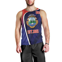 Costa Rica Independence Day Men Tank Top Since 1821 September 15 - Wonder Print Shop