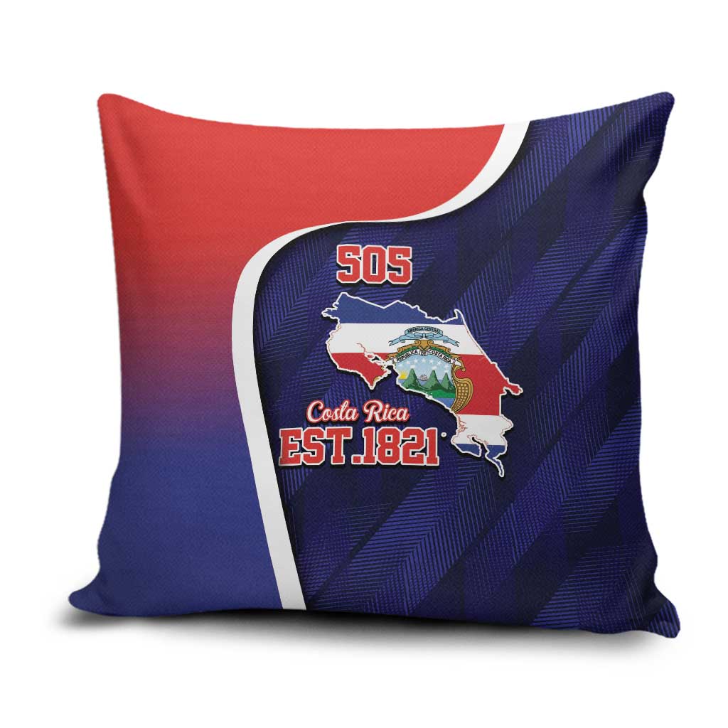 Costa Rica Independence Day Pillow Cover Since 1821 September 15 - Wonder Print Shop