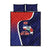 Costa Rica Independence Day Quilt Bed Set Since 1821 September 15 - Wonder Print Shop
