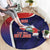 Costa Rica Independence Day Round Carpet Since 1821 September 15 - Wonder Print Shop