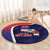 Costa Rica Independence Day Round Carpet Since 1821 September 15 - Wonder Print Shop