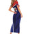 Costa Rica Independence Day Short Sleeve Bodycon Dress Since 1821 September 15 - Wonder Print Shop