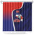 Costa Rica Independence Day Shower Curtain Since 1821 September 15 - Wonder Print Shop
