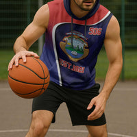 Costa Rica Independence Day Sleeveless Hoodie Since 1821 September 15 - Wonder Print Shop