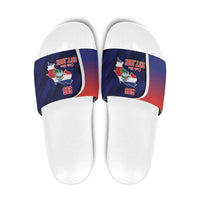 Costa Rica Independence Day Slide Sandals Since 1821 September 15 - Wonder Print Shop