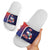 Costa Rica Independence Day Slide Sandals Since 1821 September 15 - Wonder Print Shop