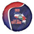 Costa Rica Independence Day Spare Tire Cover Since 1821 September 15 - Wonder Print Shop