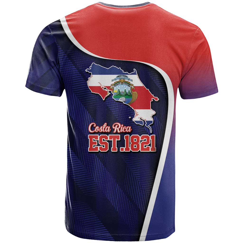Costa Rica Independence Day T Shirt Since 1821 September 15 - Wonder Print Shop