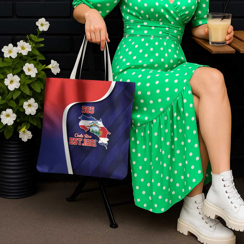 Costa Rica Independence Day Tote Bag Since 1821 September 15 - Wonder Print Shop