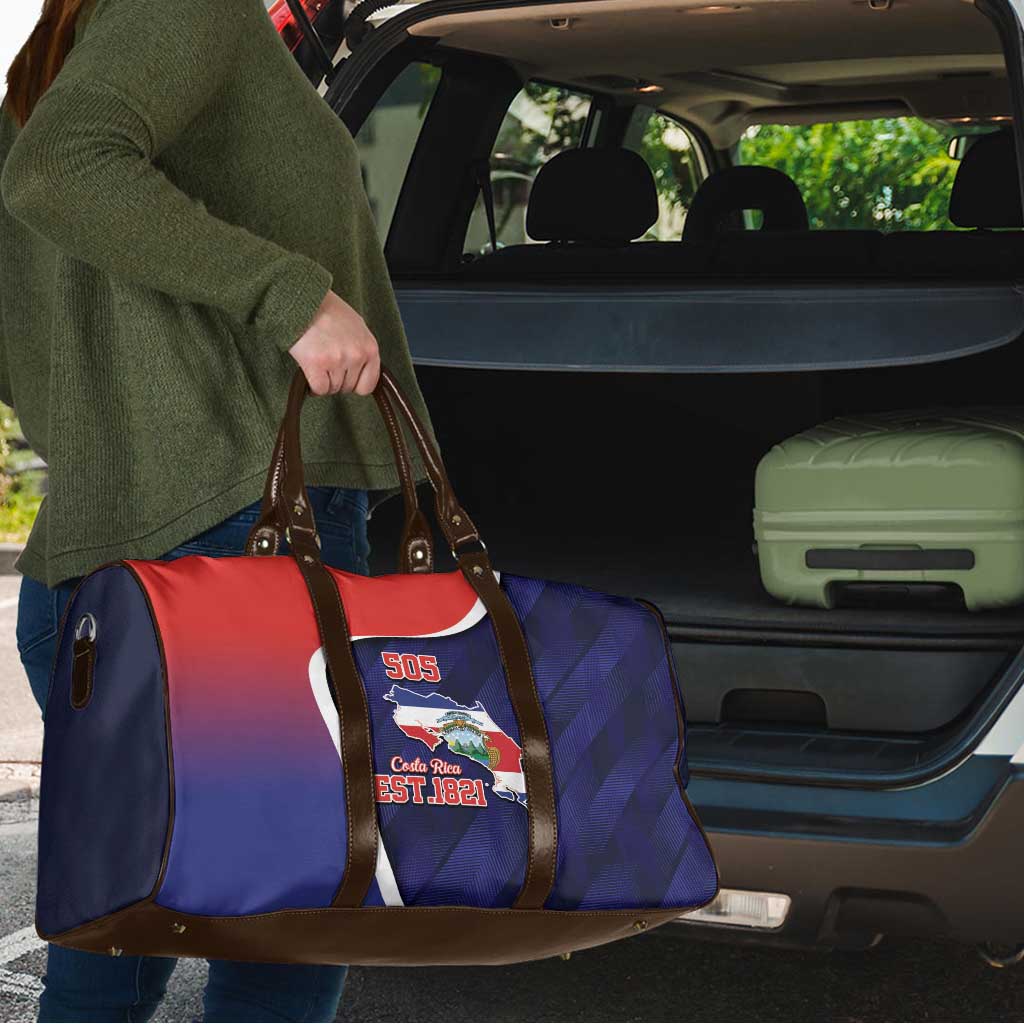 Costa Rica Independence Day Travel Bag Since 1821 September 15 - Wonder Print Shop