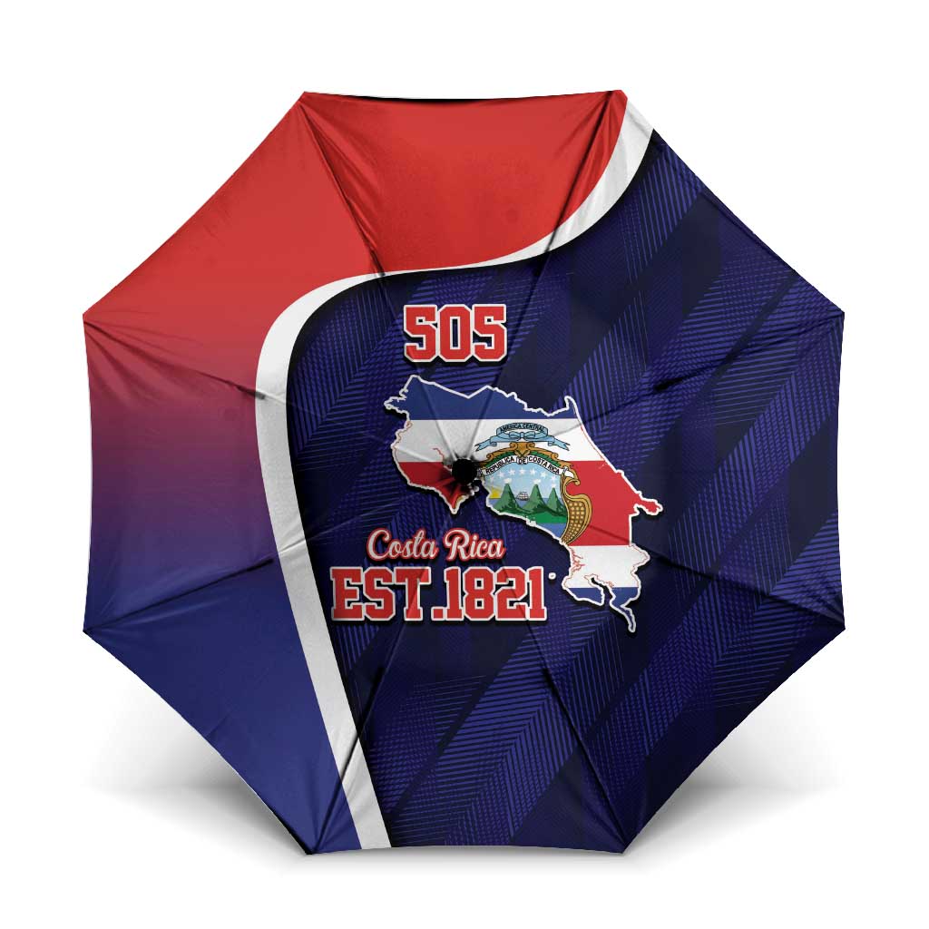 Costa Rica Independence Day Umbrella Since 1821 September 15 - Wonder Print Shop