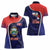Costa Rica Independence Day Women Polo Shirt Since 1821 September 15 - Wonder Print Shop