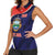 Costa Rica Independence Day Women Sleeveless Polo Shirt Since 1821 September 15 - Wonder Print Shop