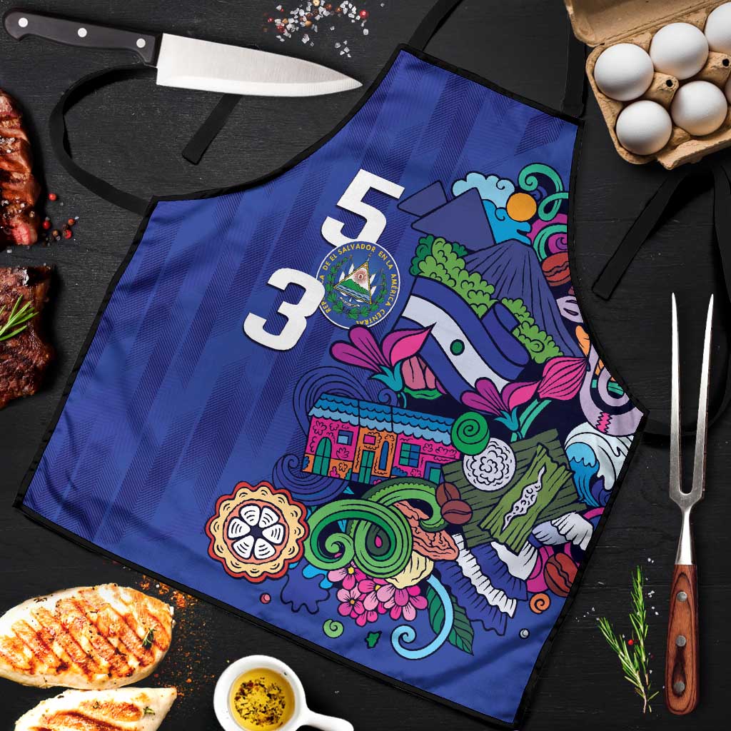 El Salvador Apron Beauty Local Inspired - Wonder Print Shop